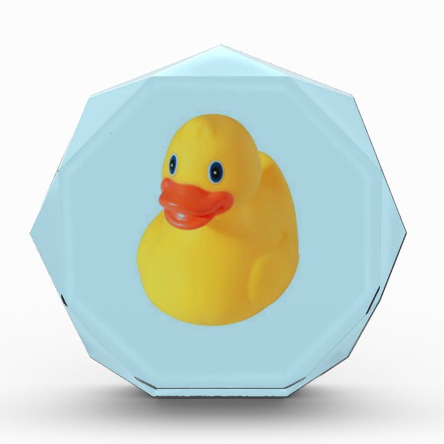 Rubber Ducky Acrylic Award (Front)