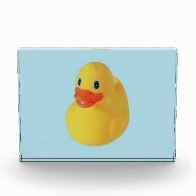 Rubber Ducky Acrylic Award (Front)