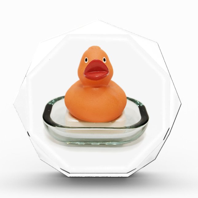 Rubber Ducky Acrylic Award (Front)