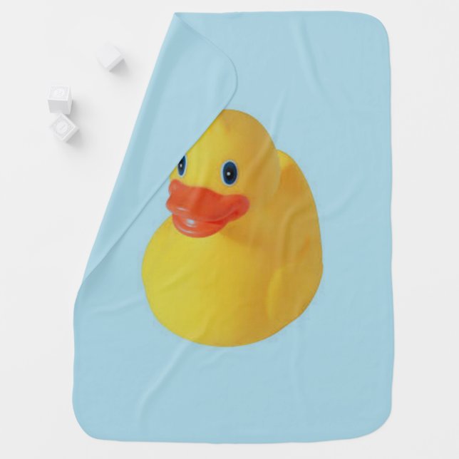 Rubber Ducky Baby Blanket (In Situ)