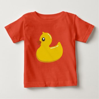 Rubber Ducky Baby Organic Bodysuit by Wesly_DLR at Zazzle