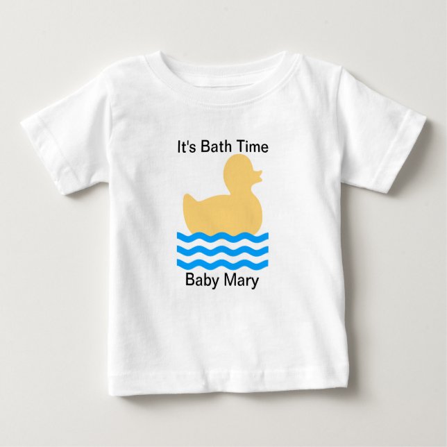 Rubber Ducky Baby T-Shirt (Front)