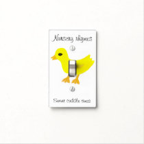 Rubber Ducky Baby's Nursery Light Switch Cover
