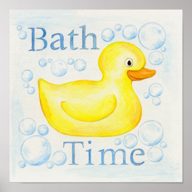 Rubber Ducky Bath poster (Front)