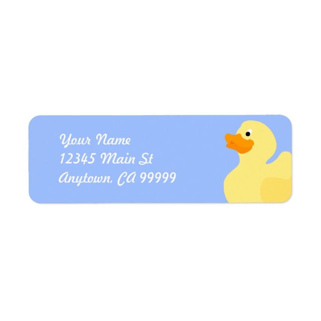 Rubber Ducky Blue Label (Front)