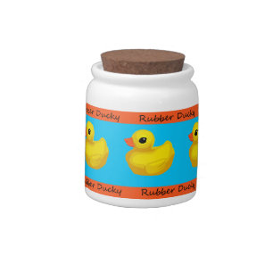 Rubber Ducky Candy/Treat Jar