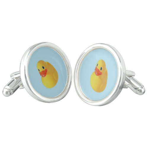 Rubber Ducky Cufflinks