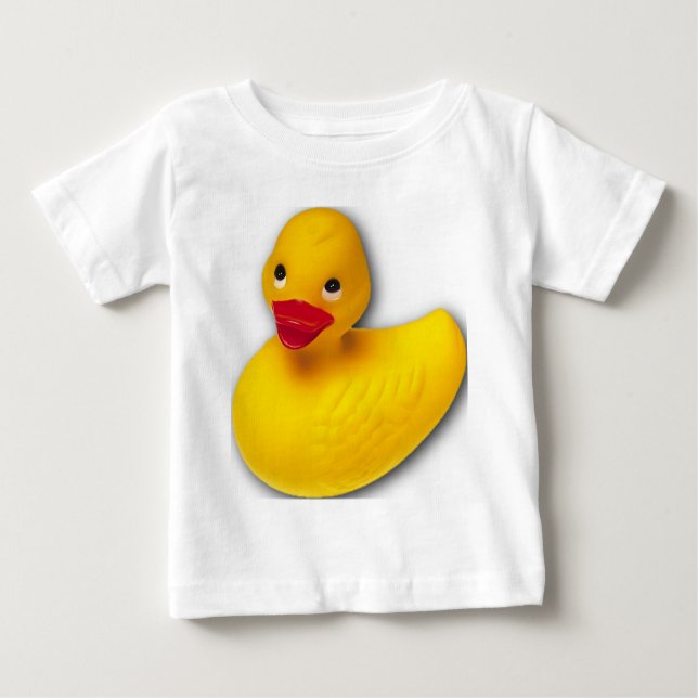 Rubber Ducky Customize Baby T-Shirt (Front)