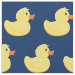 Rubber Ducky Cute Bathroom Kids Fabric