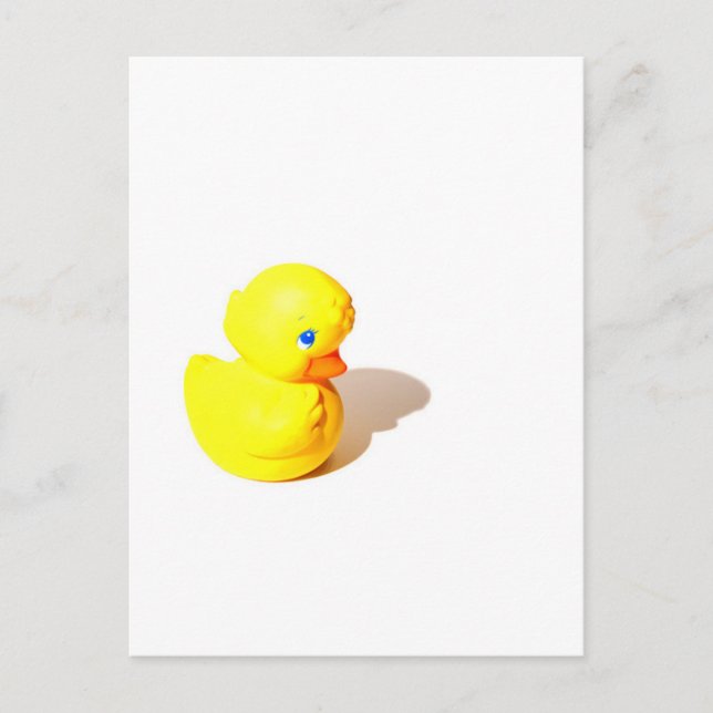 Rubber Ducky - Cute Postcard (Front)