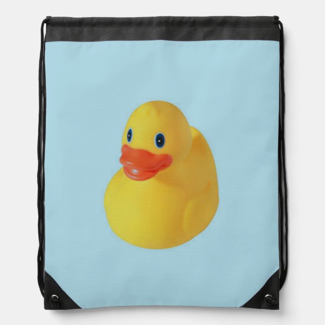Rubber Ducky Drawstring Bag (Front)