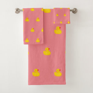 Rubber Ducky Duck Ducks Sets - Bathroom Towel Set