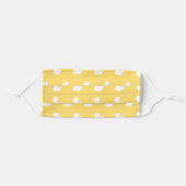 Rubber Ducky Duck Pattern Adult Cloth Face Mask (Front, Folded)