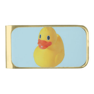 Rubber Ducky Gold Finish Money Clip