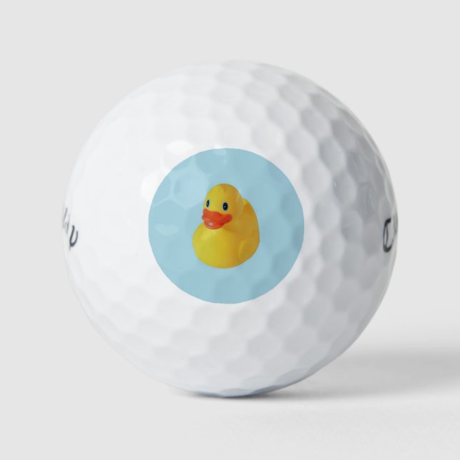 Rubber Ducky Golf Balls (Front)