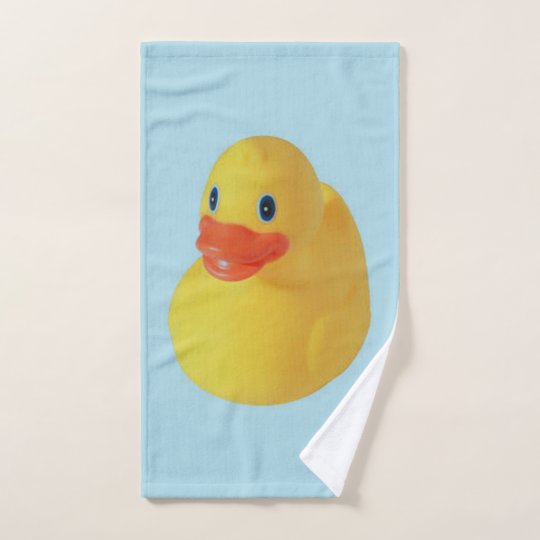 rubber duck hand towels