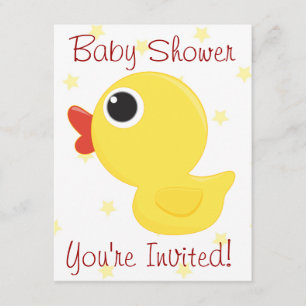 Rubber Ducky Invitation