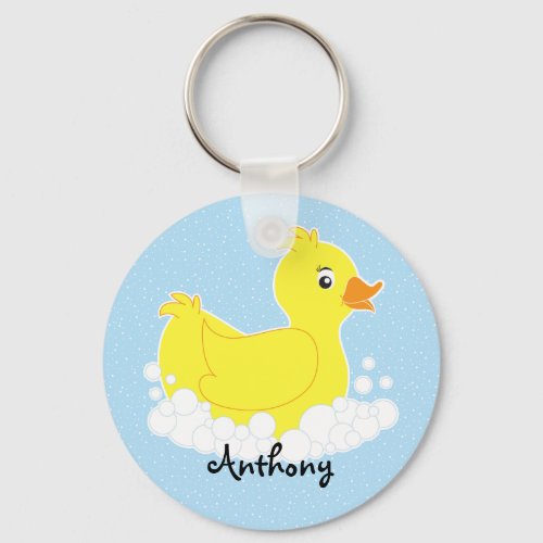 Rubber Ducky Key Chain