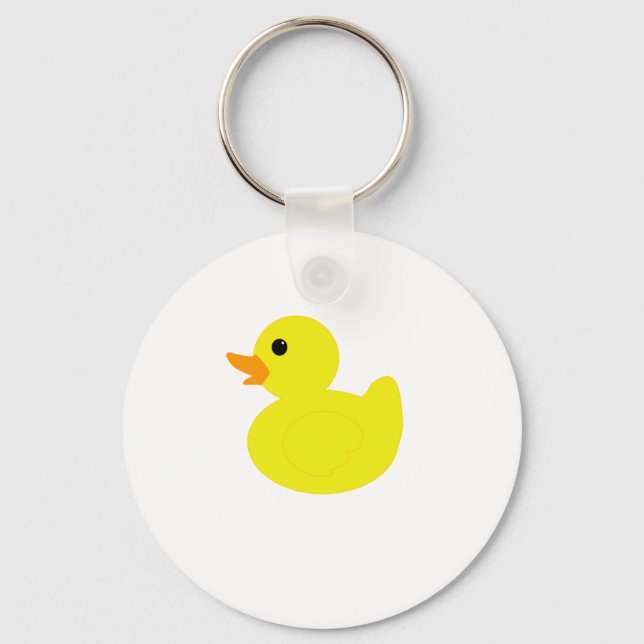 Rubber Ducky Keychain (Front)