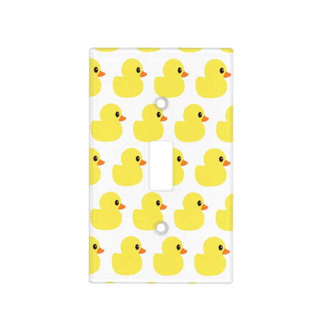 "Rubber Ducky" Light Switch Cover (Front)