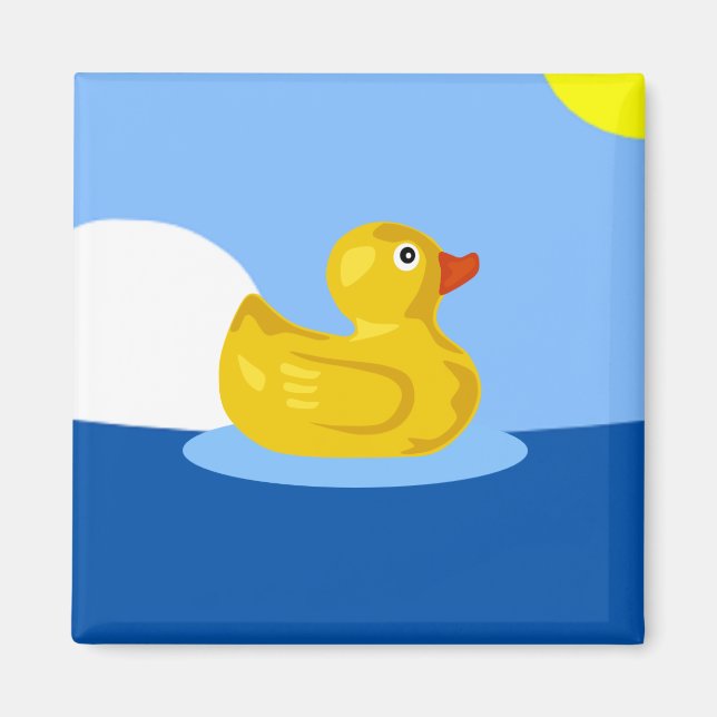 Rubber Ducky Magnet (Front)