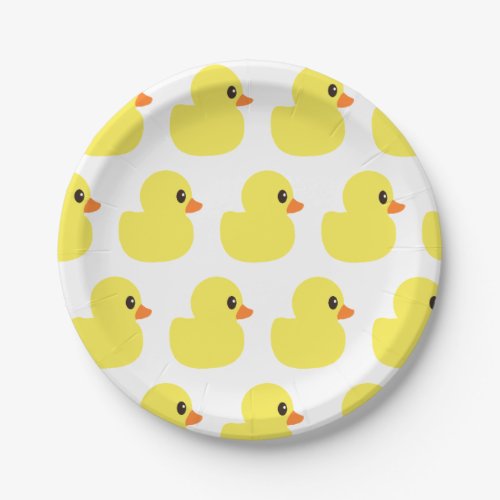 Rubber Ducky Paper Plates