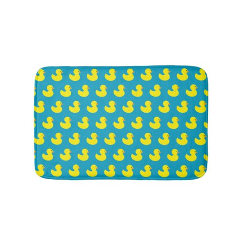 Rubber Ducky Pattern Bath Mat