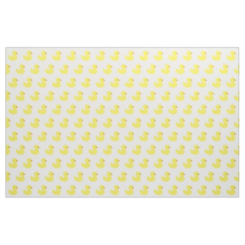 Rubber Ducky Pattern Fabric