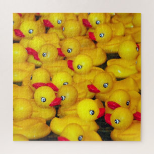 Rubber ducky pattern jigsaw puzzle