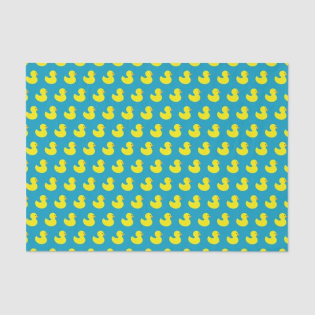 Rubber Ducky Pattern Tissue Paper (Front)