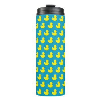 Rubber Ducky Pattern Tumbler by imaginarystory at Zazzle