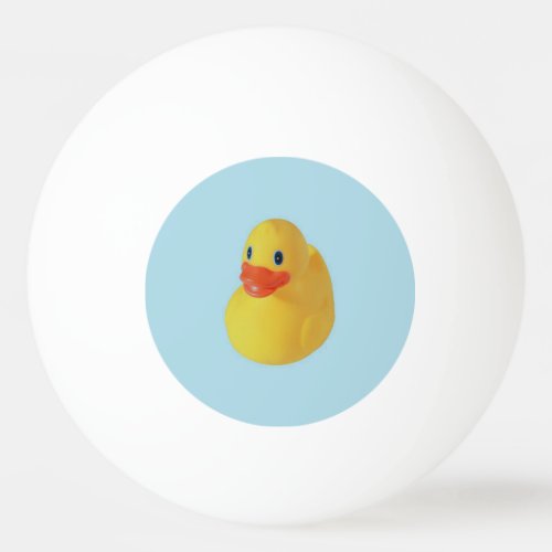Rubber Ducky Ping Pong Ball