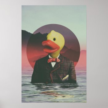 Rubber Ducky Poster by ikiiki at Zazzle