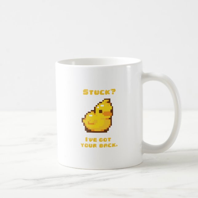 Rubber Ducky Programming Coffee Mug (Right)