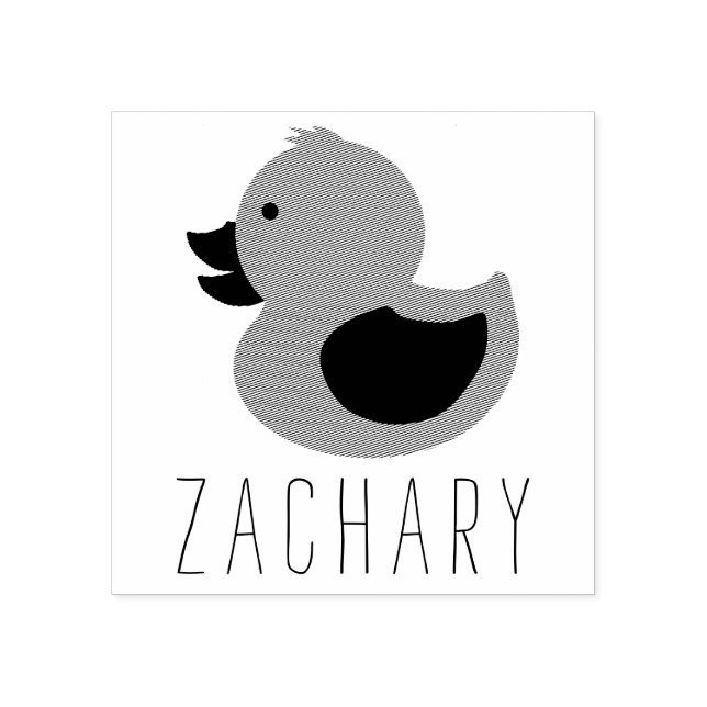 Rubber Ducky Rubber Stamp (Imprint)