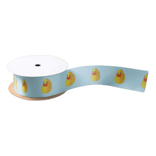 Rubber Ducky Satin Ribbon