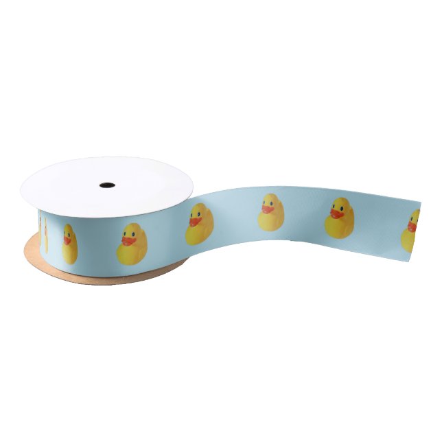Rubber Ducky Satin Ribbon (Spool)