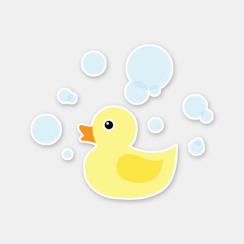 Rubber Ducky Sticker