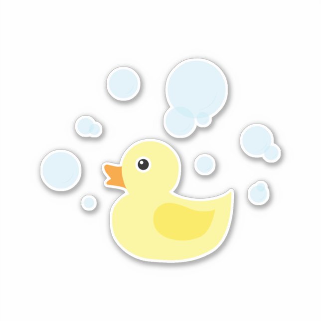 Rubber Ducky Sticker (Front)
