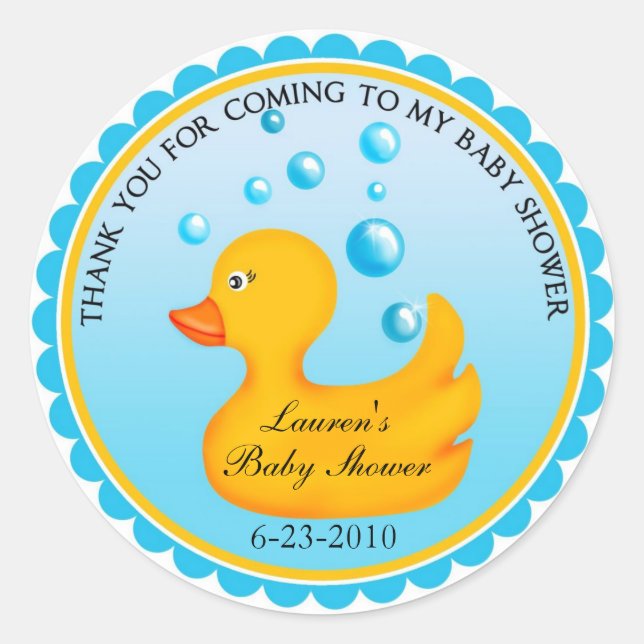 Rubber Ducky Stickers (Front)