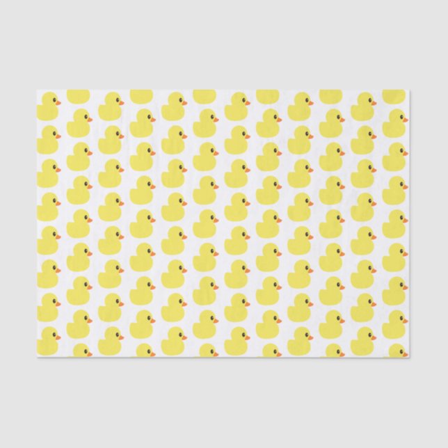 "Rubber Ducky" Tissue Paper (Front)