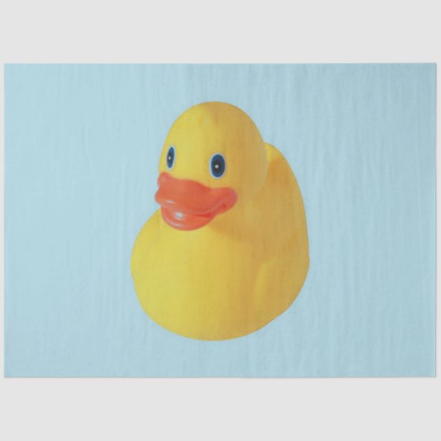 Rubber Ducky Tissue Paper (Front)