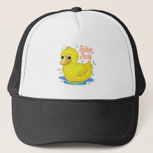 Rubber Ducky Trucker Hat