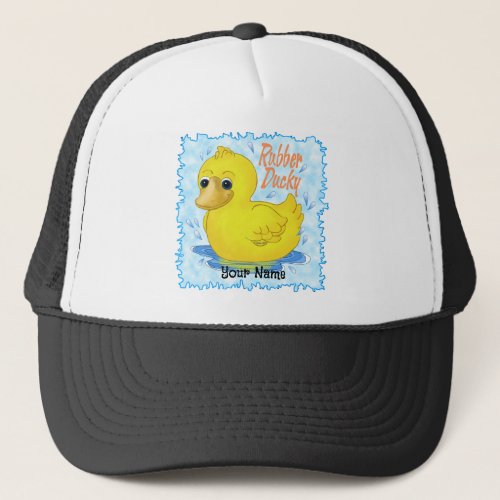 Rubber Ducky Trucker Hat