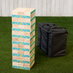 Rubber Ducky You're The One Topple Tower Yard Game