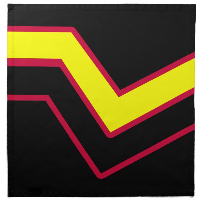 RUBBER LATEX PRIDE CLOTH NAPKIN (Front)