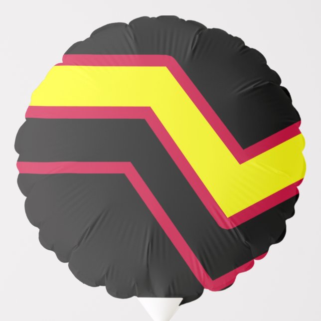 Rubber / Latex Pride Flag Balloon (Front)