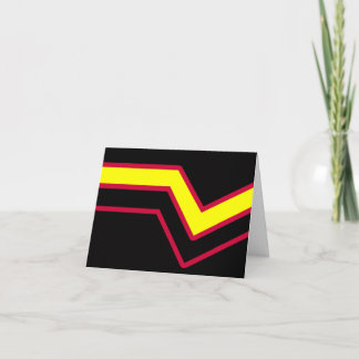 Rubber / Latex Pride Flag Card