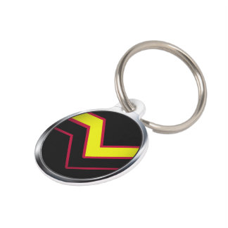 RUBBER LATEX PRIDE MEDALLION PET TAG