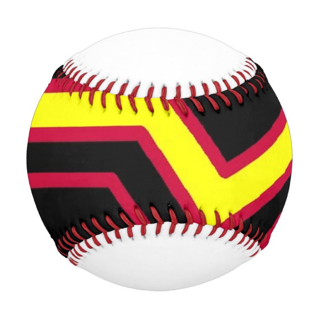 Rubber pride flag baseball (Front)